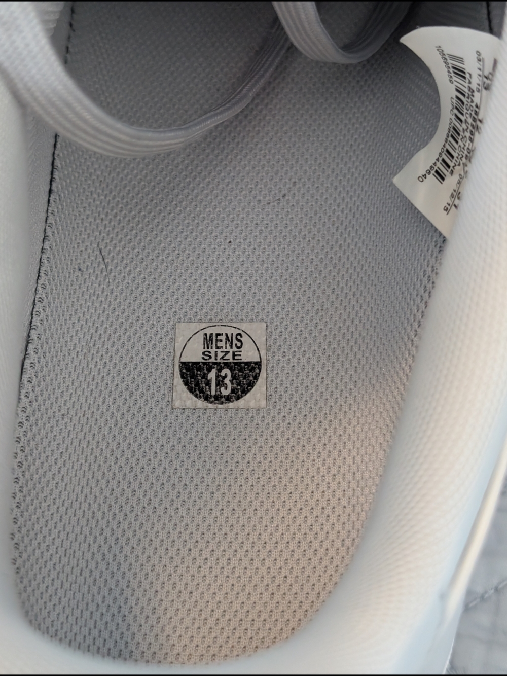 Nike Air Force 1 Low Light Blue  White Sneakers Size 13 (0326) - Picture 8 of 14